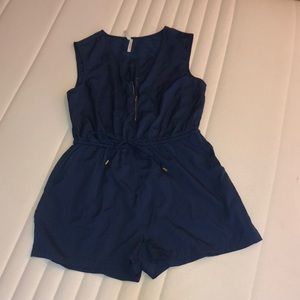 Blue romper